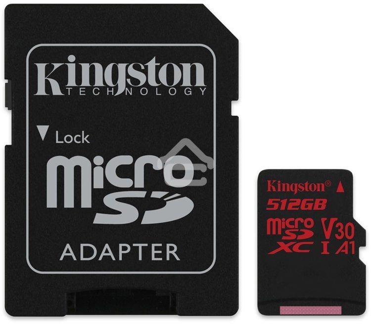 Карта памяти 512GB uSD React 100/80 V30 A1