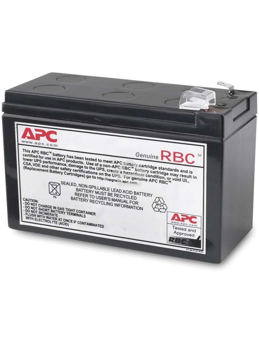 Батарея для ИБП APC APCRBC110 12В 7Ач для BE550G/BE550G-CN/LM/BE550R/BE550R-CN/R650CI/AS/RS