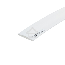 Трубка термоусаживаемая Rexant 10.0/5.0мм белый ролик 2.44м