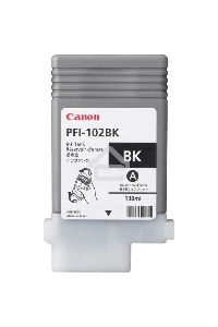 Картридж струйный Canon PFI-102Bk (0895B001) черный (130 мл.) для Canon iPF605, iPF610, iPF650, iPF655, iPF710, iPF750, iPF755, LP17, iPF510