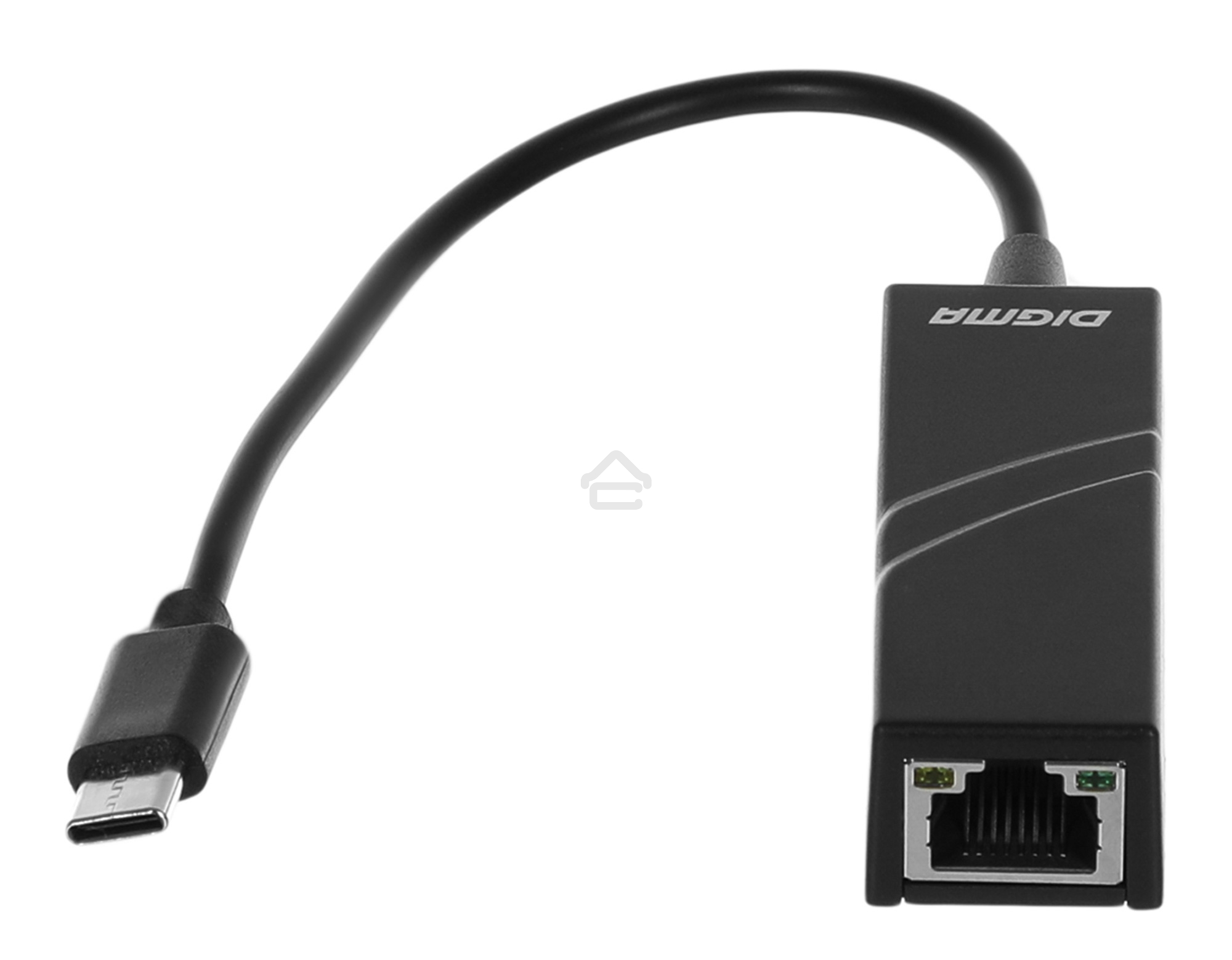 Сетевой адаптер Ethernet Digma D-USBC-LAN100 USB Type-C