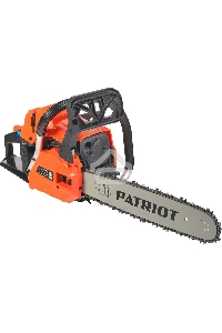Пила цепная бензиновая PATRIOT PT 452, 3,4л.с., шина 16