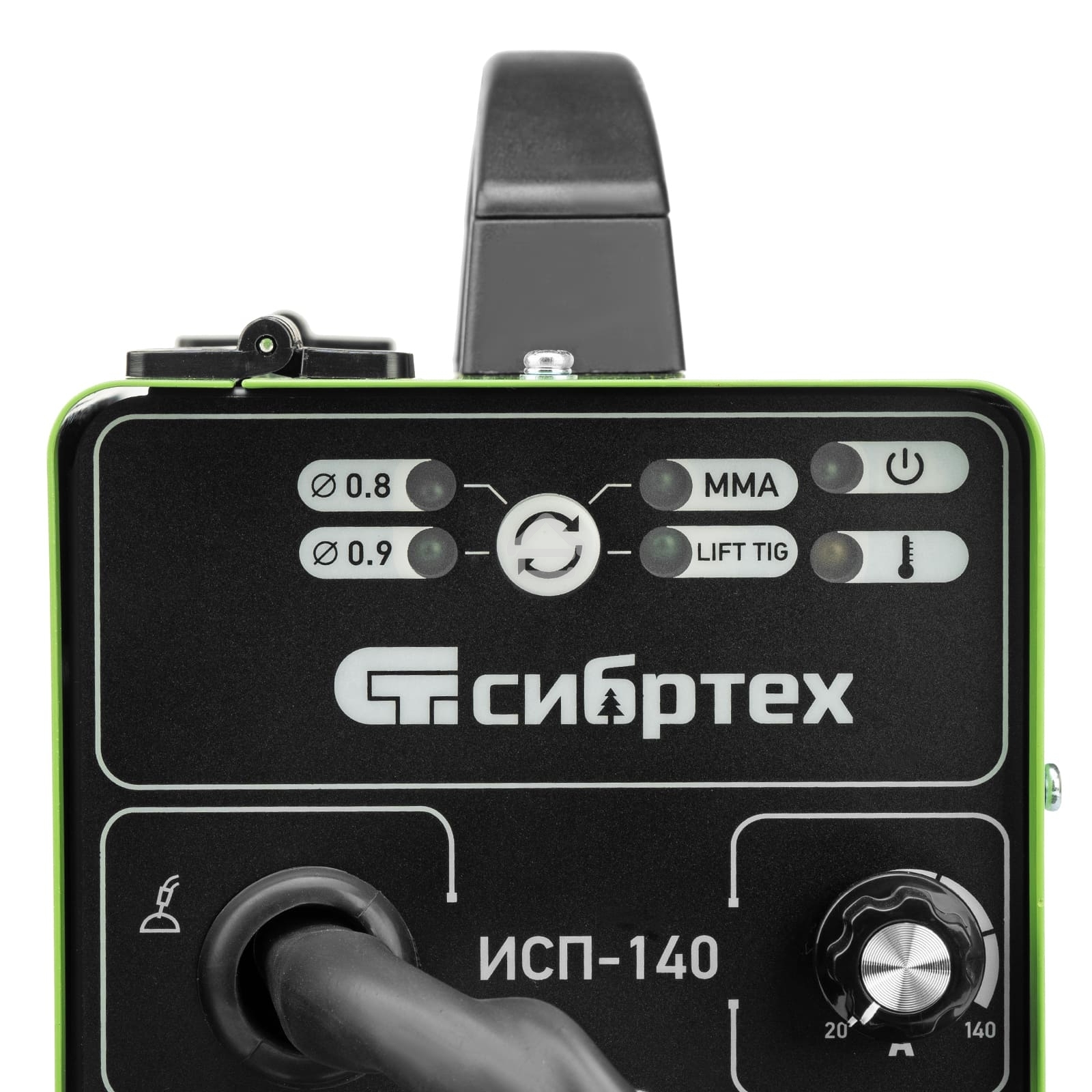 Аппарат инвертор. полуавтомат. сварки Сибртех ИСП-140, 140 А, ПВ 60