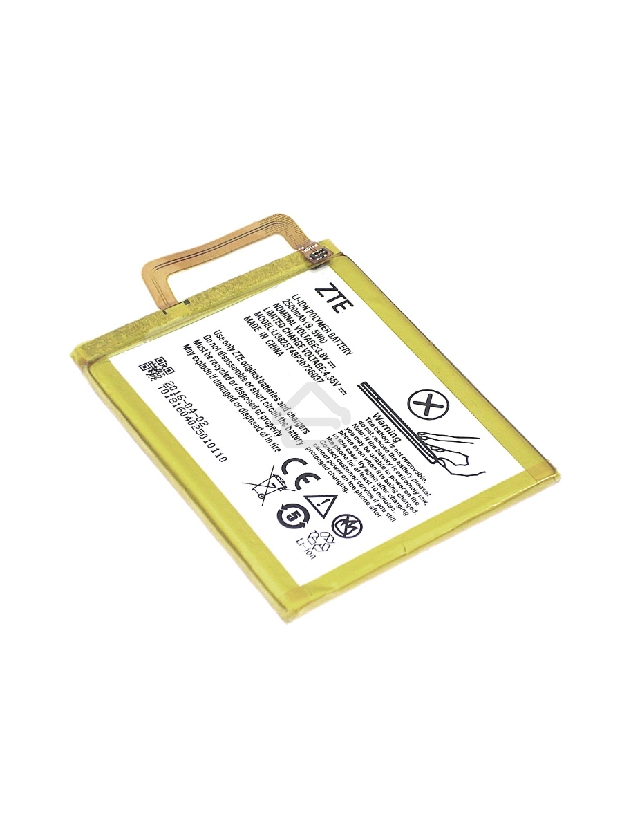 Аккумуляторная батарея Li3825T43P3h736037 для ZTE Blade V7 Lite 3.8V 2500mAh