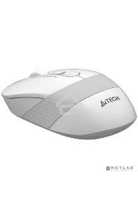 Мышь беспроводная A4Tech Fstyler FG10 белый/серый, 2000 dpi, радиоканал, USB, кнопки - 4