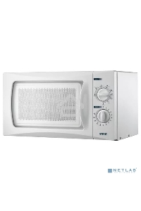 Микроволновая печь Mystery MMW-2009G белый, 20 л, 700 Вт, переключатели - поворотный механизм