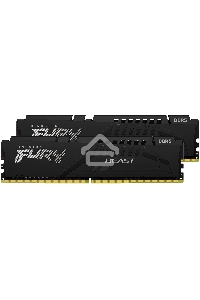 Оперативная память Kingston Fury Beast, DDR5, 16GB (2x8GB), 5600MHz, CL36, с радиаторами, черный