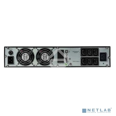 Источник бесперебойного питания Systeme Electriс Smart-Save Online SRV, 3000VA/2700W, On-Line, Rack 2U(Tower convertible), LCD, Out: 6xC13+1xC19, SNMP Intelligent Slot, USB, RS-232