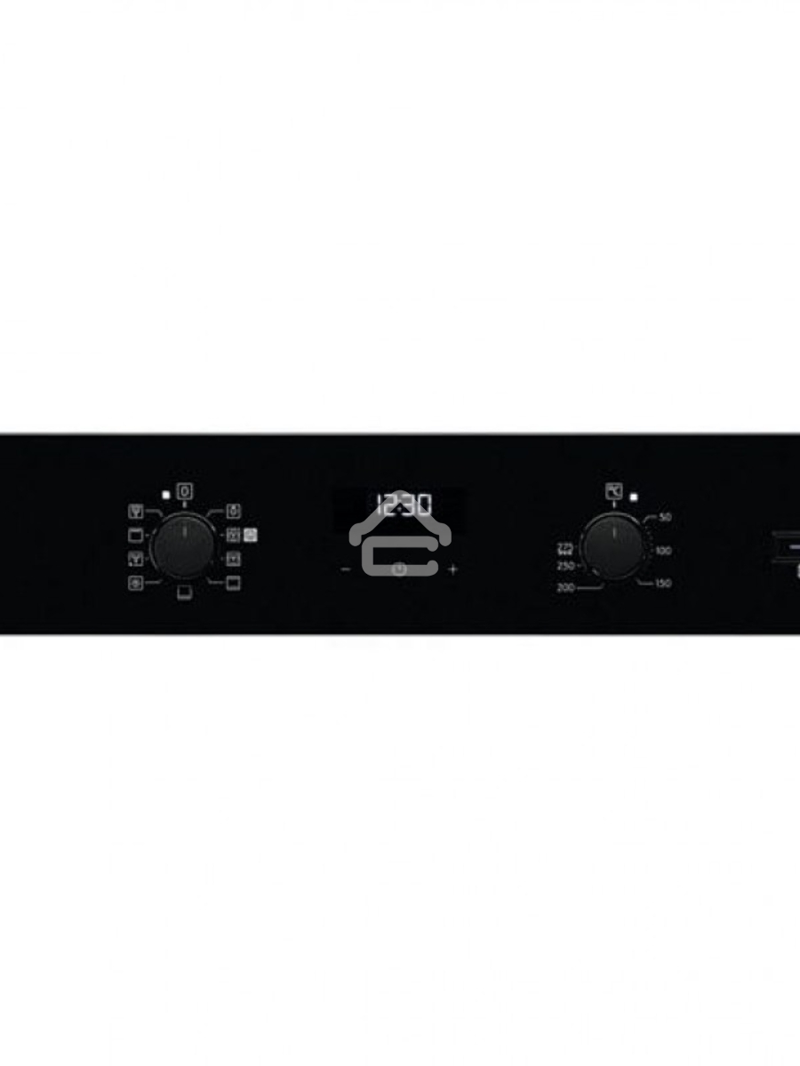 Встраиваемый духовой шкаф с паром Electrolux EOD5F71Z 60 см, каталитическая очистка, 72 л, 8 режимов, черный цвет,направляющие проволочные + телескопические (1 уровень)