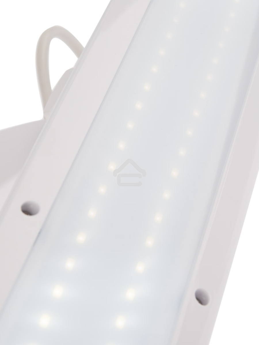 Лампа настольная бестеневая Rexant, струбцина, «ECO light», 84 SMD LED, сенсорный диммер, белая