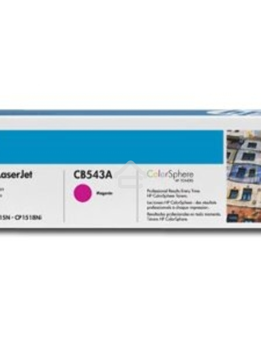 Картридж лазерный HP CB543A пурпурный LJ P1215/1515 (1400стр.)