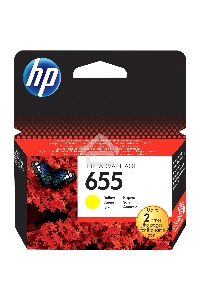 Картридж струйный HP 655 CZ112AE желтый для HP DJ IA 3525/4615/4625/5525/6525 (600стр.)