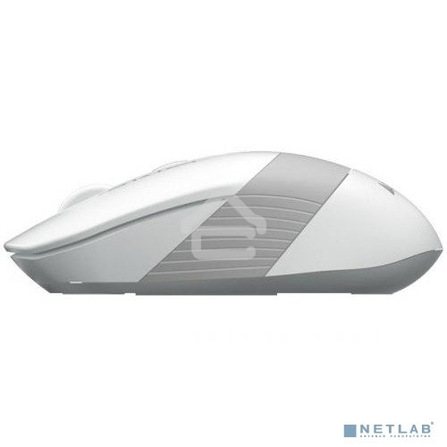 Мышь беспроводная A4Tech Fstyler FG10 белый/серый, 2000 dpi, радиоканал, USB, кнопки - 4