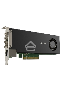 Сетевая карта MikroTik Cloud Core Router 2004-1G-2XS-PCIe network interface card with quad-core ARMv8 64-bit AL32400 CPU, 4GB RAM, 2x25G SFP28 cages, 1xGbit LAN, RouterOS L6