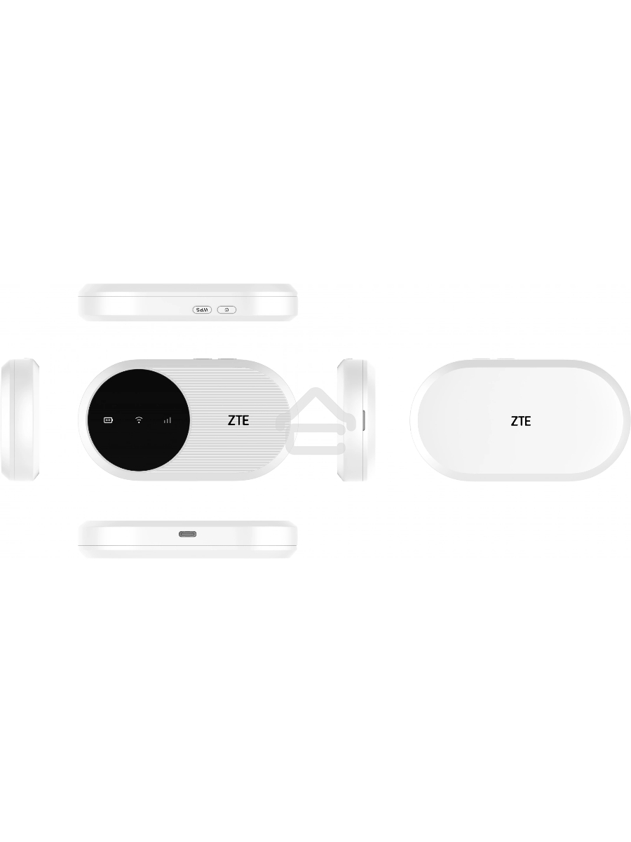 Модем 3G/4G/4G+ ZTE U20 USB Wi-Fi VPN Firewall +Router внешний белый