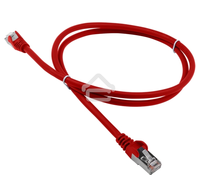 Патч-корд Lanmaster LSZH FTP кат.5e, 10 м, красный