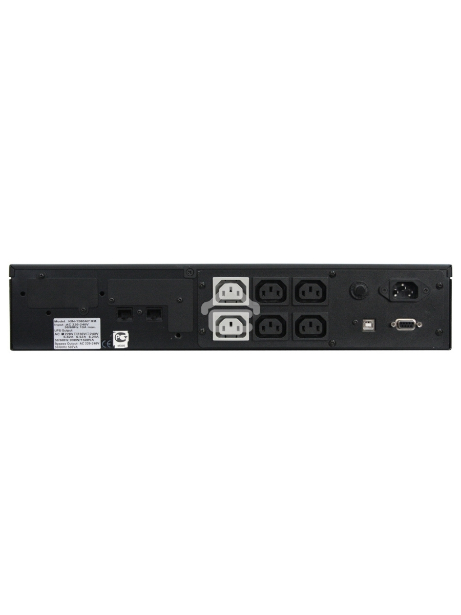 Источник бесперебойного питания Powercom King Pro RM KIN-1200AP LCD 720Вт 1200ВА черный