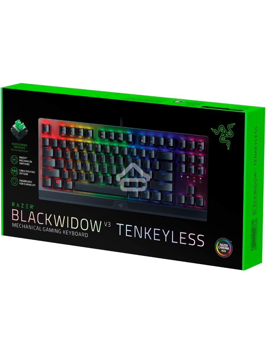 Игровая клавиатура Razer Blackwidow V3 Razer™ BlackWidow V3 Tenkeyless - Mechanical Gaming Keyboard - RUSSIAN Layou