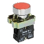 Кнопка LAY5-BA41 без подсветки красн. 1з ИЭК BBT60-BA-K04