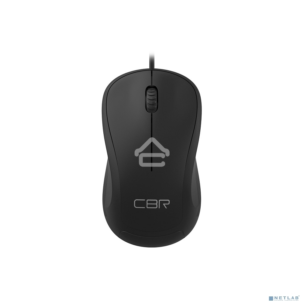 Мышь проводная CBR CM 108 черный, 1000 dpi, USB, кнопки - 3