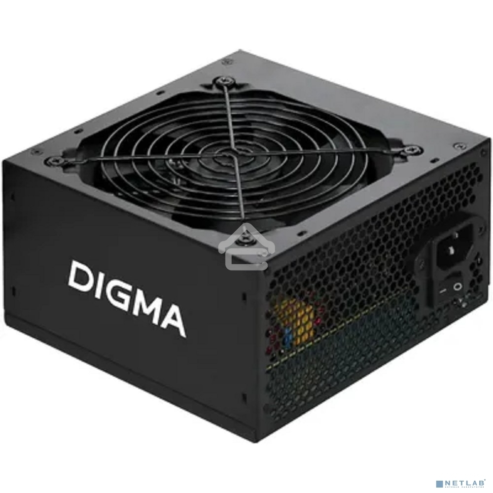 Блок питания Digma DPSU-400W, 400Вт, 120мм, черный