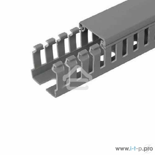 Кабель-канал перфорированный 60х40 L2000 ИМПАКТ серия М (7х11) ИЭК CKM50-060-040-1-K03