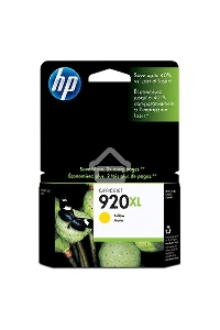 Картридж струйный HP 920XL CD974AE желтый для HP OJ 6000/6500 (700стр.)