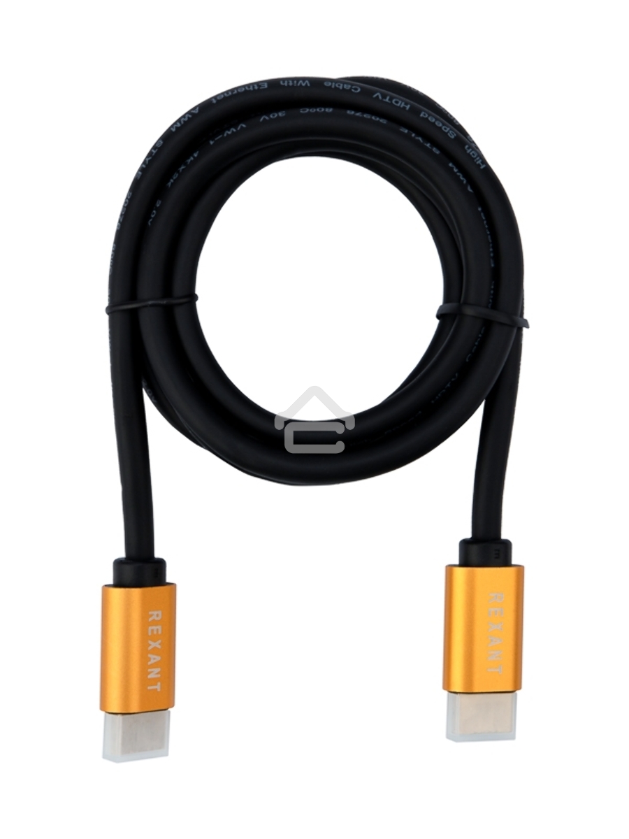 Кабель Rexant HDMI - HDMI 2.0 длина 1.5 метра (GOLD)