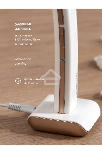 Набор для стрижки Galaxy Line GL 4160 белый, аккумуляторный, время непрерывной работы до 1 ч, лезвия из нержавеющей стали, ширина лезвия 35 мм, 4 насадки-расчески (1, 3, 6, 9 мм), индикатор зарядки, USB зарядка, подставка