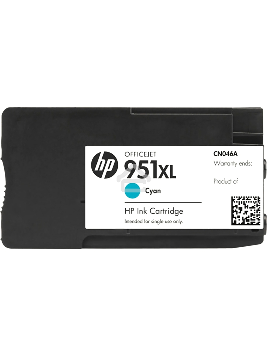 Картридж струйный HP 951XL CN046AE голубой для HP OJ Pro 8100/8600 (1500стр.)