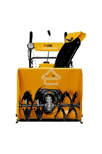 Бензиновая снегоуборочная машина SBM 610, 212cc, ручной старт, фара  Denzel