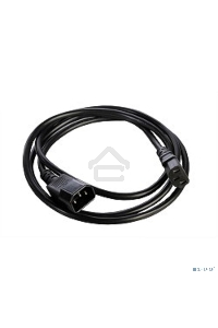 Шнур питания с заземлением IEC 60320 C13/IEC 60320 C14, 10А/250В (3x1,0), длина 3 м. (R-10-Cord-C13-C14-3)