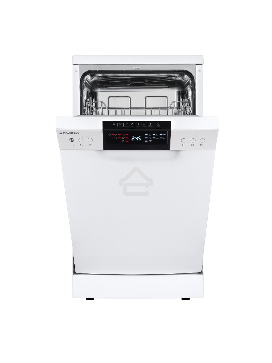 Посудомоечная машина Maunfeld MWF45220W, белый, 44.8 см, 10 компл., 49 дБ, класс A++