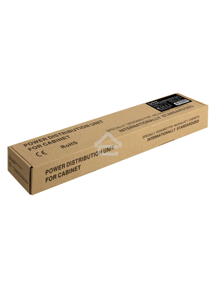 Блок розеток горизонтальный ExeGate ServerPro PDU-19H009 Al-5C135S-EU2.5-SW, 19