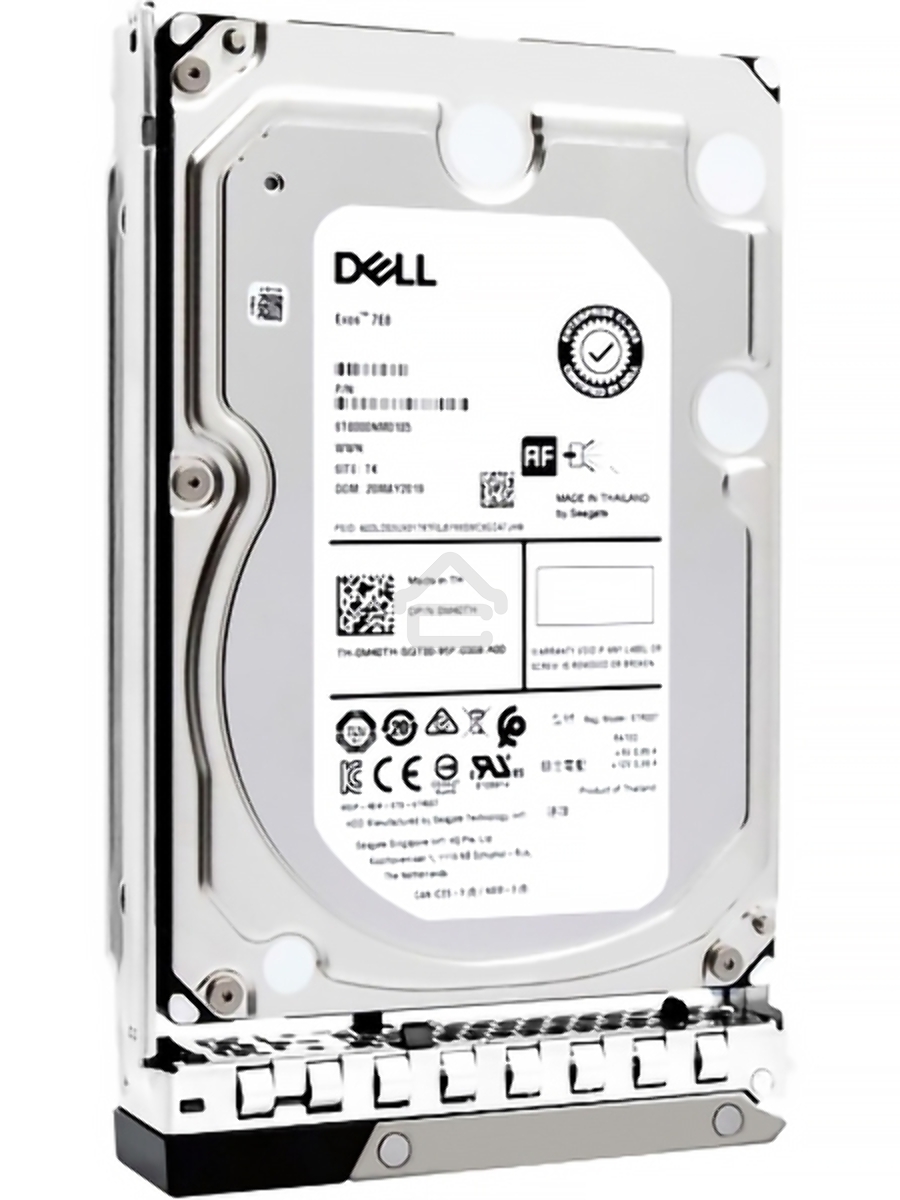 Жесткий диск Dell 2TB 7.2K RPM SATA 6Gbps 512n 3.5in Hot-plug Hard Drive