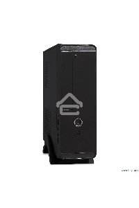 Компьютерный корпус Exegate EX268696RUS Компьютерный корпус MiniITX Exegate MI-208 Black, miniITX/mATX, <M450, 80mm>, 2*USB, Audio