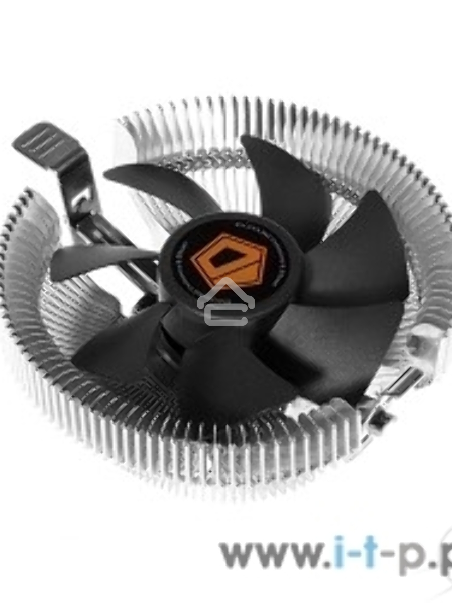 Кулер Cooler ID-Cooling ID-CPU-DK-01T серебристый 92мм алюминий 2200rpm 24db 3-pin 95W 52мм