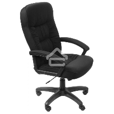 Кресло руководителя Бюрократ T-9908AXSN-Black черный 80-11, ткань, крестовина пластиковая