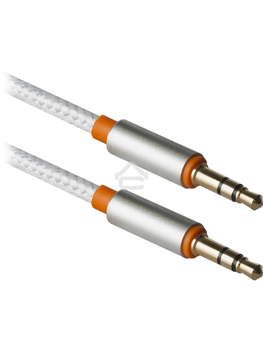 Кабель аудио Defender 3.5MM 1.2M Jack M- Jack M белый