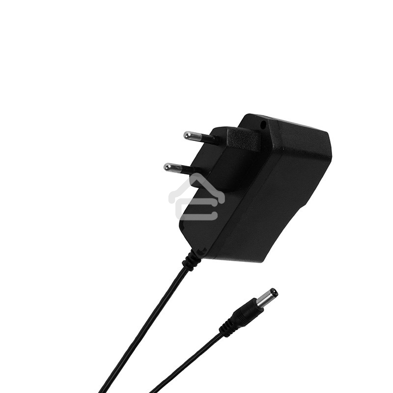 Источник питания 110-220 V AC/12 V DC 1 А 12 W с DC разъемом подключения 5.5х2.1, без влагозащиты (IP23)