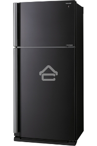 Холодильник Sharp SJ-XE55PMBK черный двухкамерный 388/148 л морозилка сверху