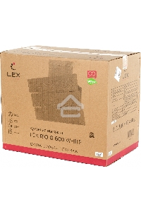 Каминная вытяжка LEX RIO G 600 WHITE воздухоочиститель