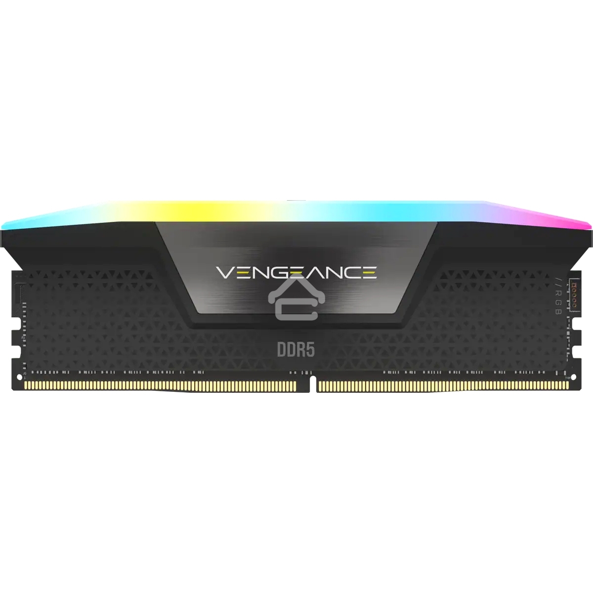Оперативная память Corsair Vengeance RGB DDR5 Dimm CMH32GX5M2B5200C40 5200MHz 32GB 2x16GB Unbuffered, 40-40-40-77, XMP 3.0, Black Heatspreader, 1.25V (692850)