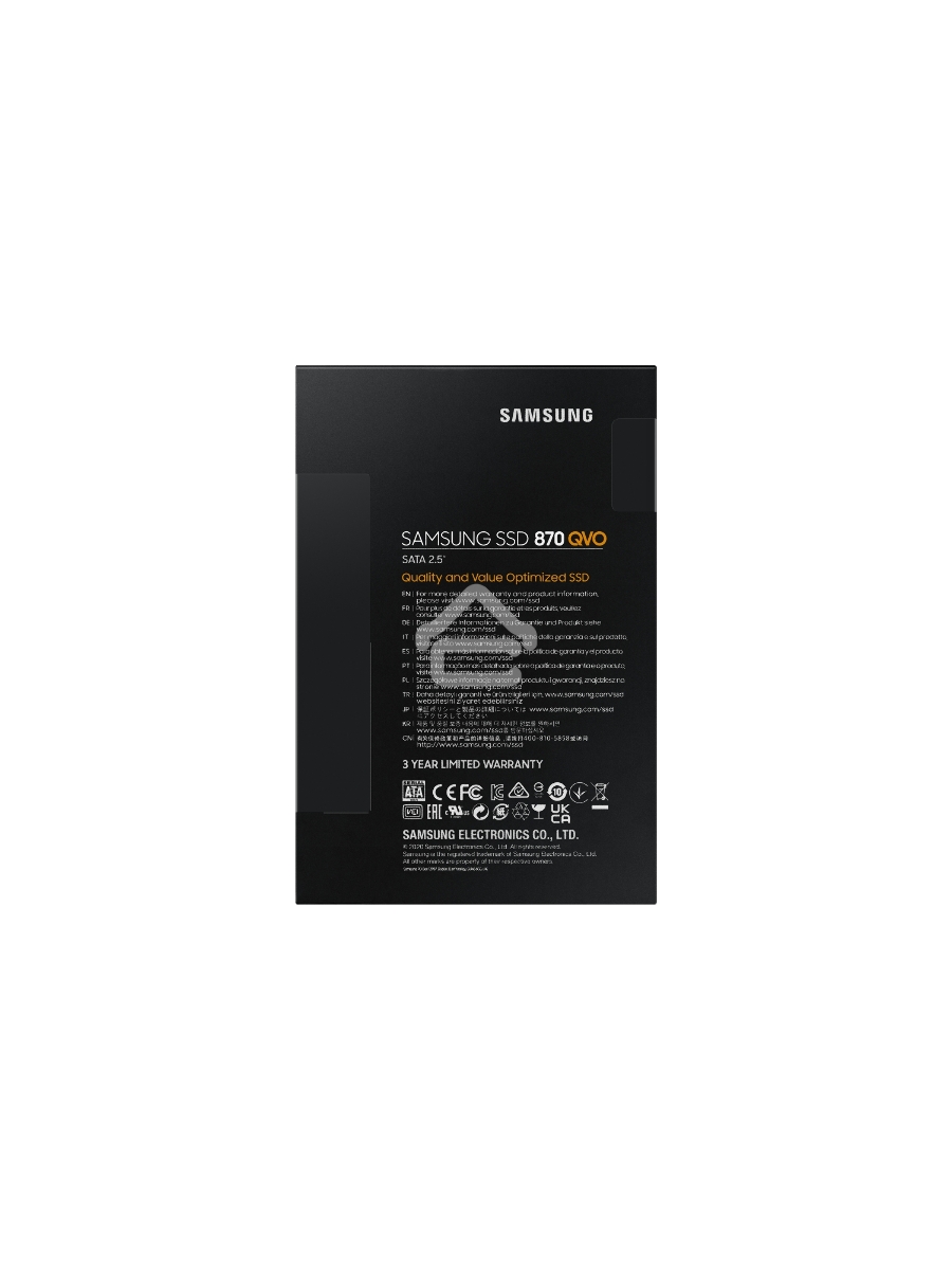 Накопитель SSD Samsung 4TB 870 QVO, V-NAND, 2.5
