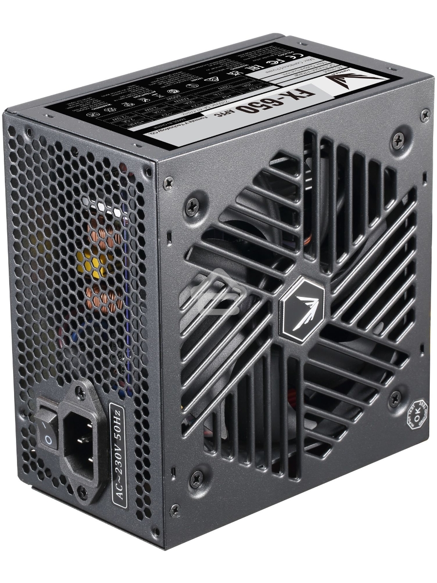 Блок питания Aerocool / Formula ECO-650W, 650Вт, 120мм, серый
