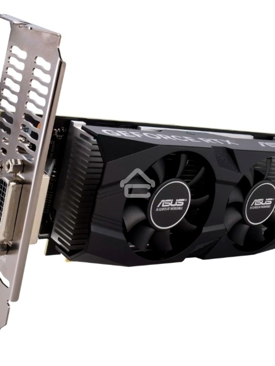 Видеокарта ASUS RTX3050 6GB RTX3050-O6G-LP-BRK PCIE16 RTX3050,DVI,HDMI,DP,6G,D6