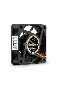 Вентилятор для корпуса ExeGate EX06015B3P черный, 60 мм, 3500 об/мин, 24 дБ, 3 pin