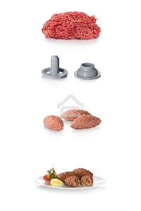 Мясорубка Bosch ProPower MFW66020 1800Вт белый/серый