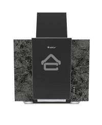 Вытяжка наклонная Gefest ВО 3603 К53 черный/серый мрамор, 60 см, 550 куб. м/ч, 76 дБ