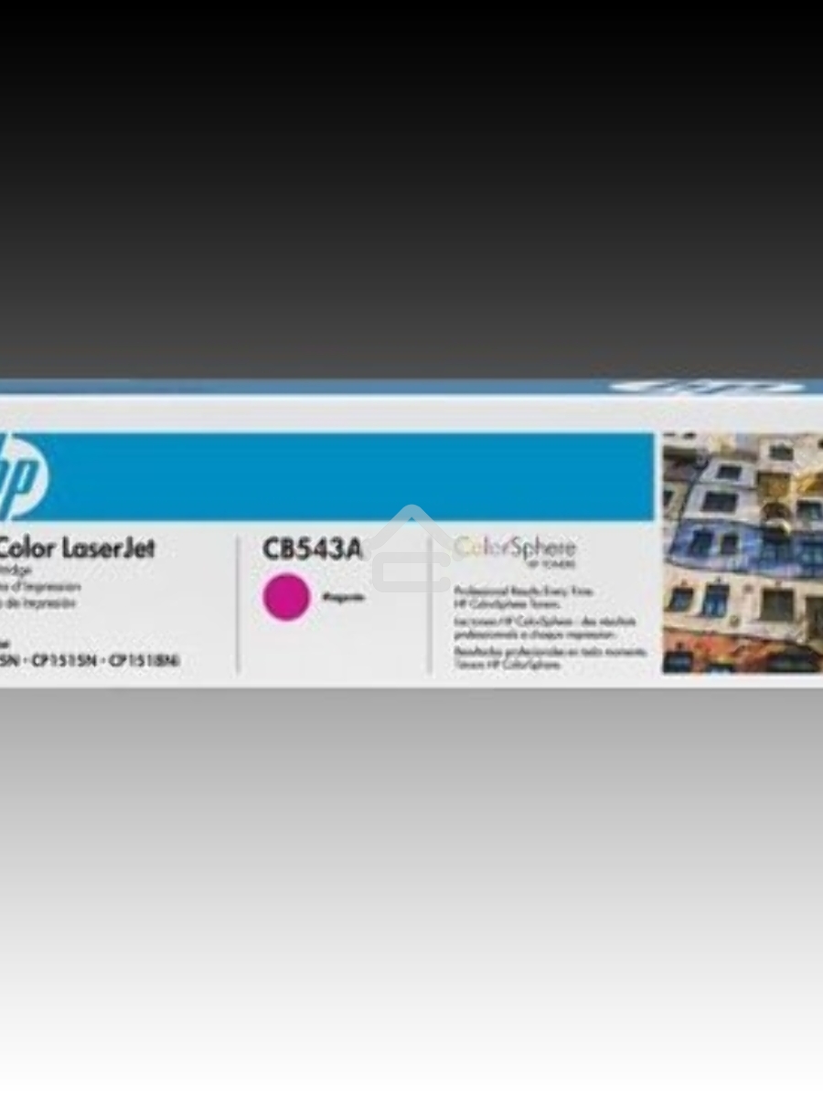 Картридж лазерный HP CB543A пурпурный LJ P1215/1515 (1400стр.)